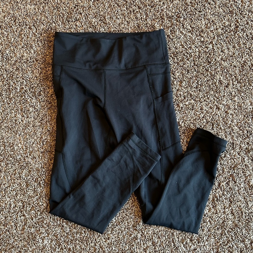 light n tights - Ziya black leggings, ankle length
